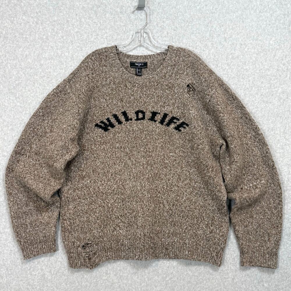 Men's Crewneck Sweater - Wildlife forever 21
